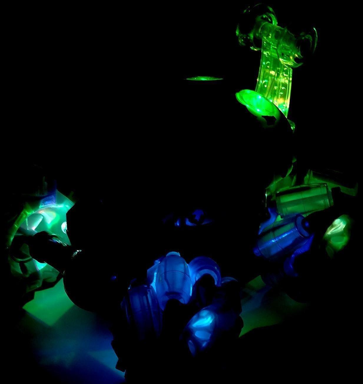 Перевёртыш радиоуправляемый «Скорость», работает от батареек, 27 MHz, световые эффекты, МИКС