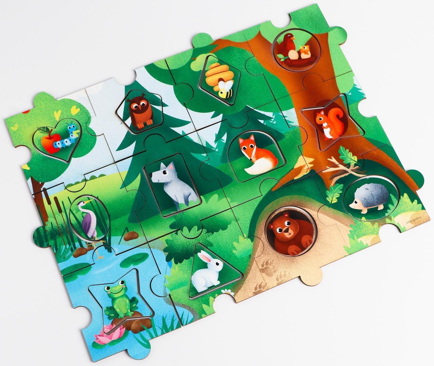 Досочки Сегена «Картинки», пазл