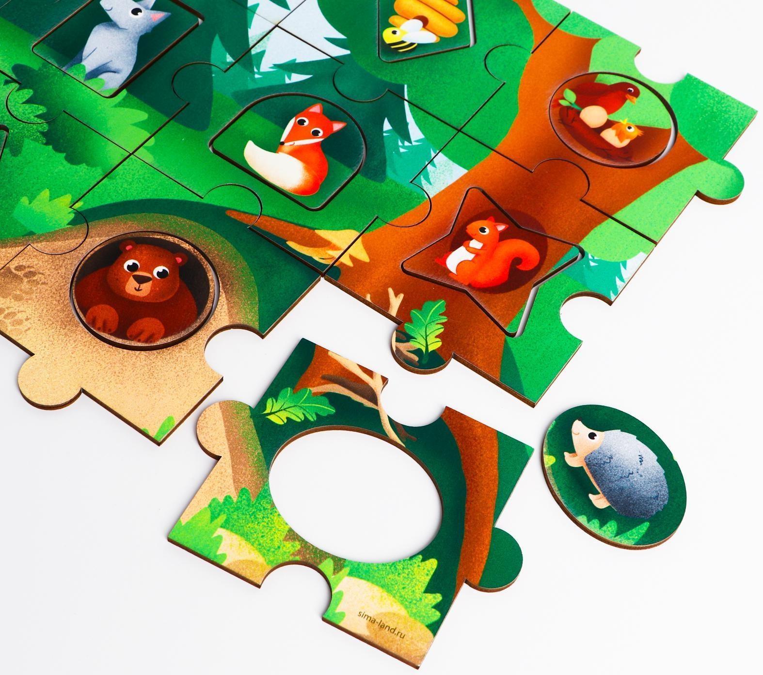 Досочки Сегена «Картинки», пазл