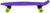 Пенниборд 56 х 15 см, колеса PVC 50 мм, пластиковая подвеска, цвет фиолетовый