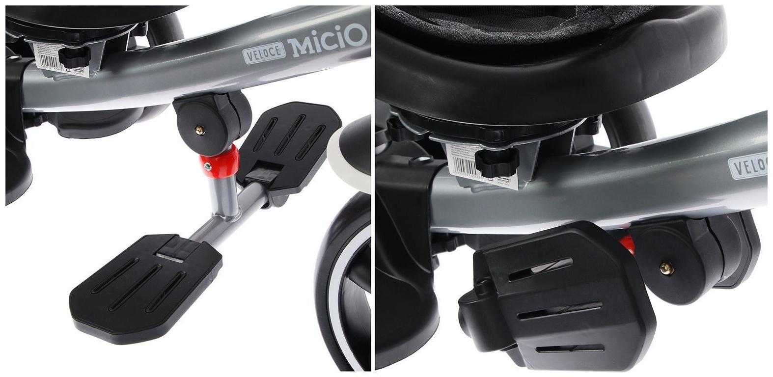 Велосипед трехколесный Micio Veloce, колеса EVA 10