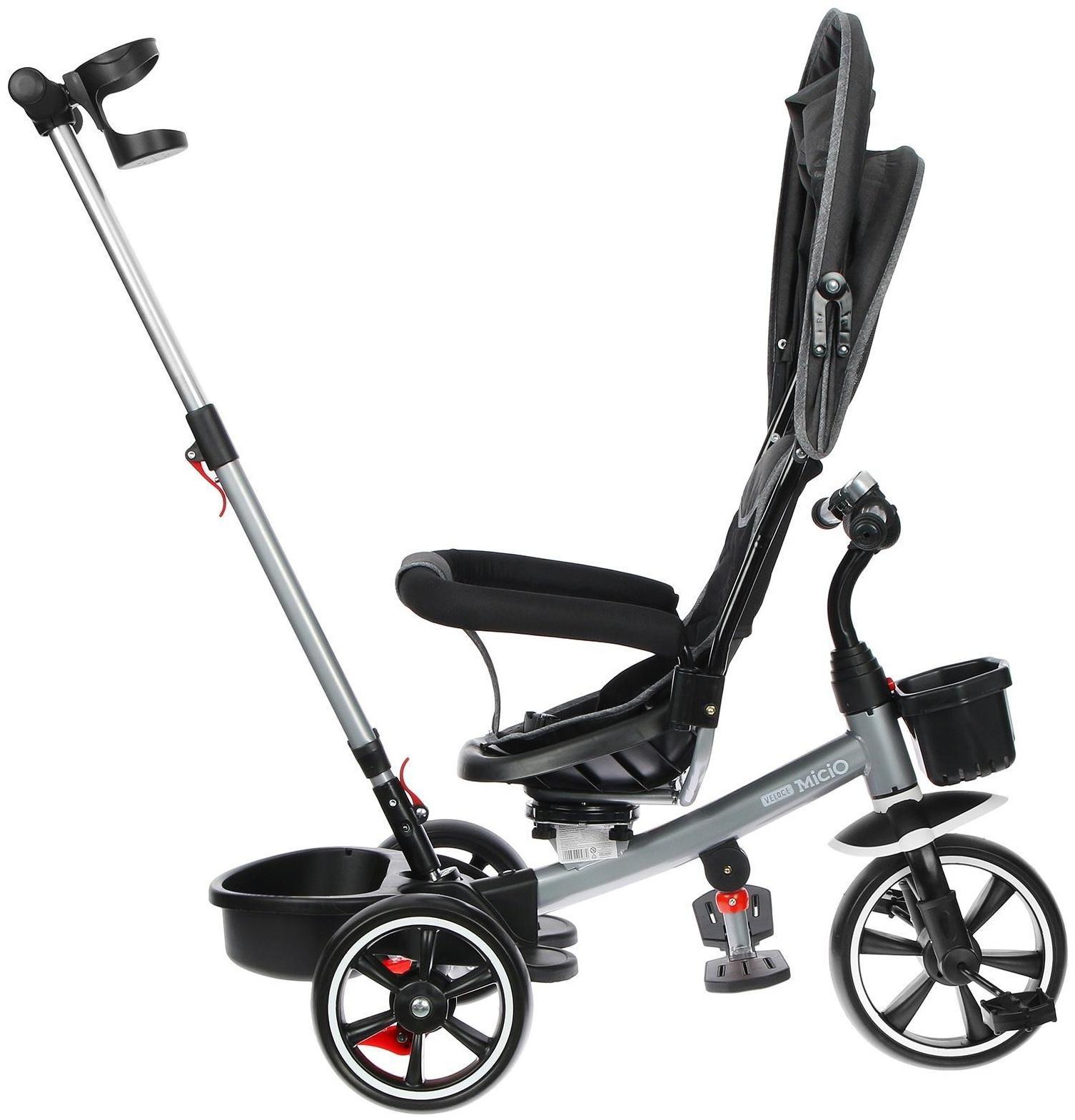 Велосипед трехколесный Micio Veloce, колеса EVA 10