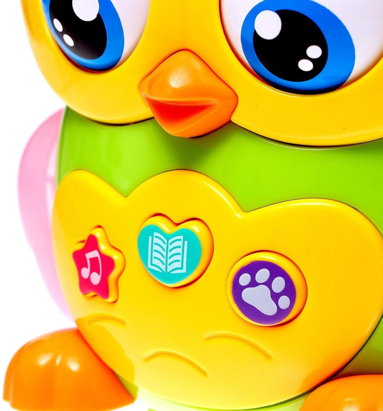 Музыкальная игрушка «Совушка», звук, свет