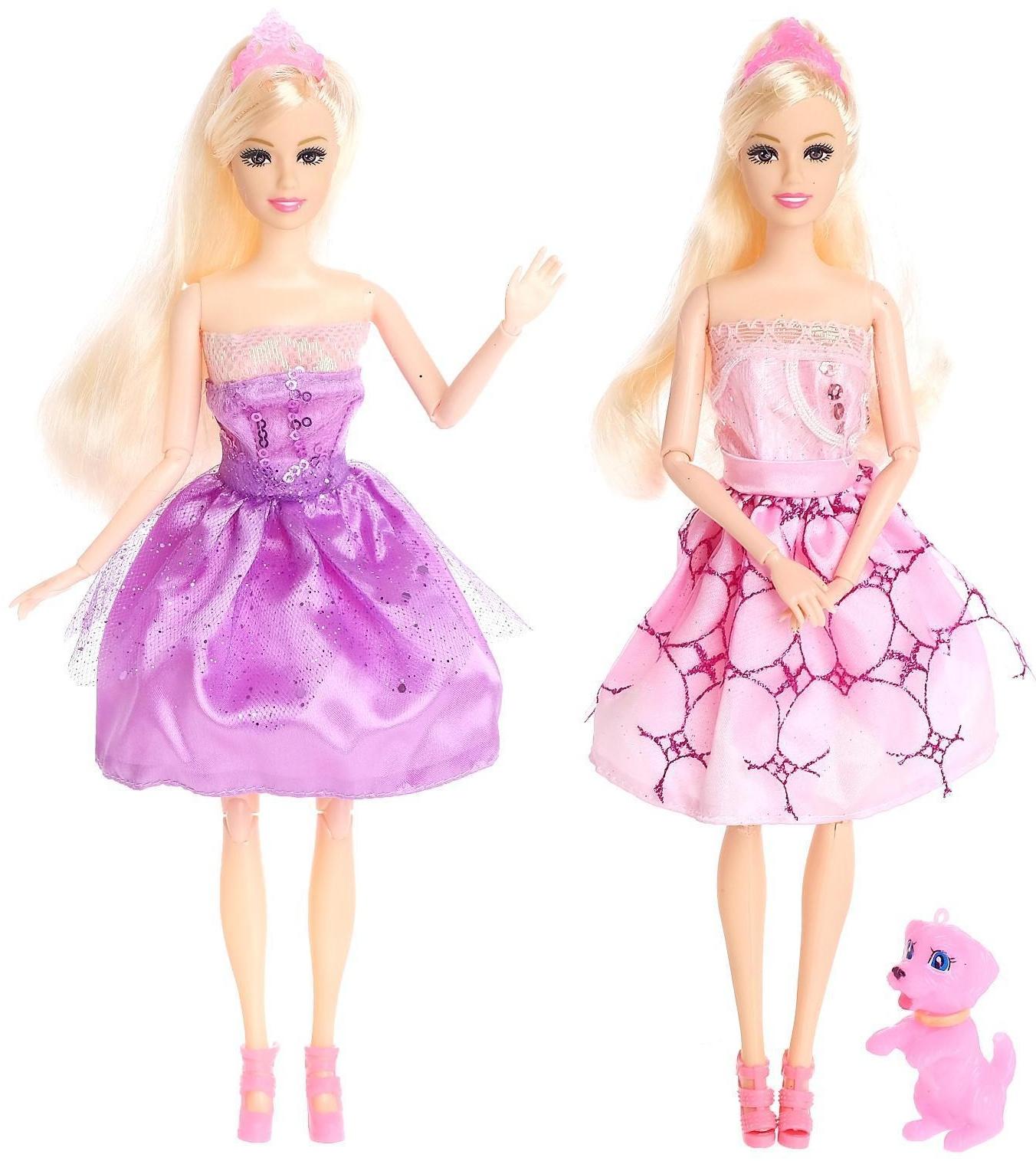 Кукла-модель шарнирная «Стефани на вечеринке» в платье, с аксессуарами, МИКС