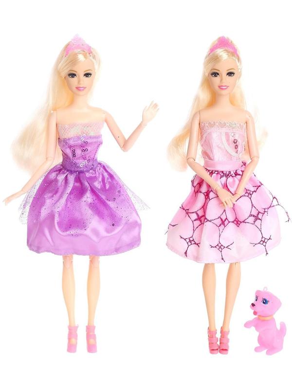 Кукла-модель шарнирная «Стефани на вечеринке» в платье, с аксессуарами, МИКС