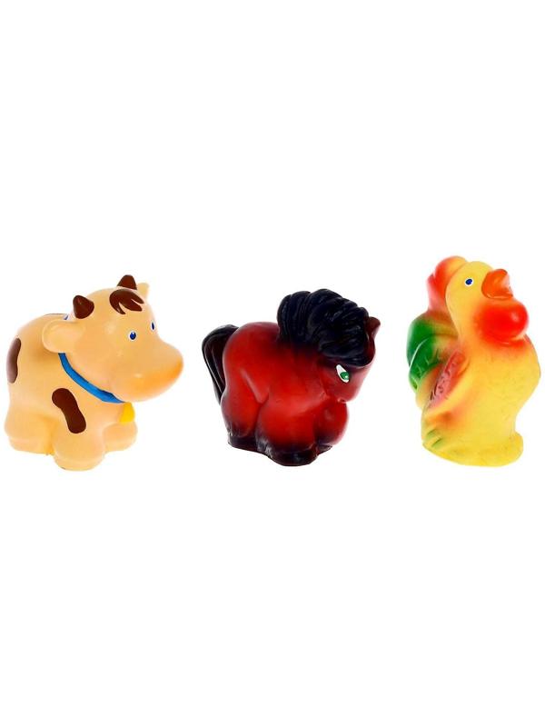 Набор резиновых игрушек «Деревенские животные»