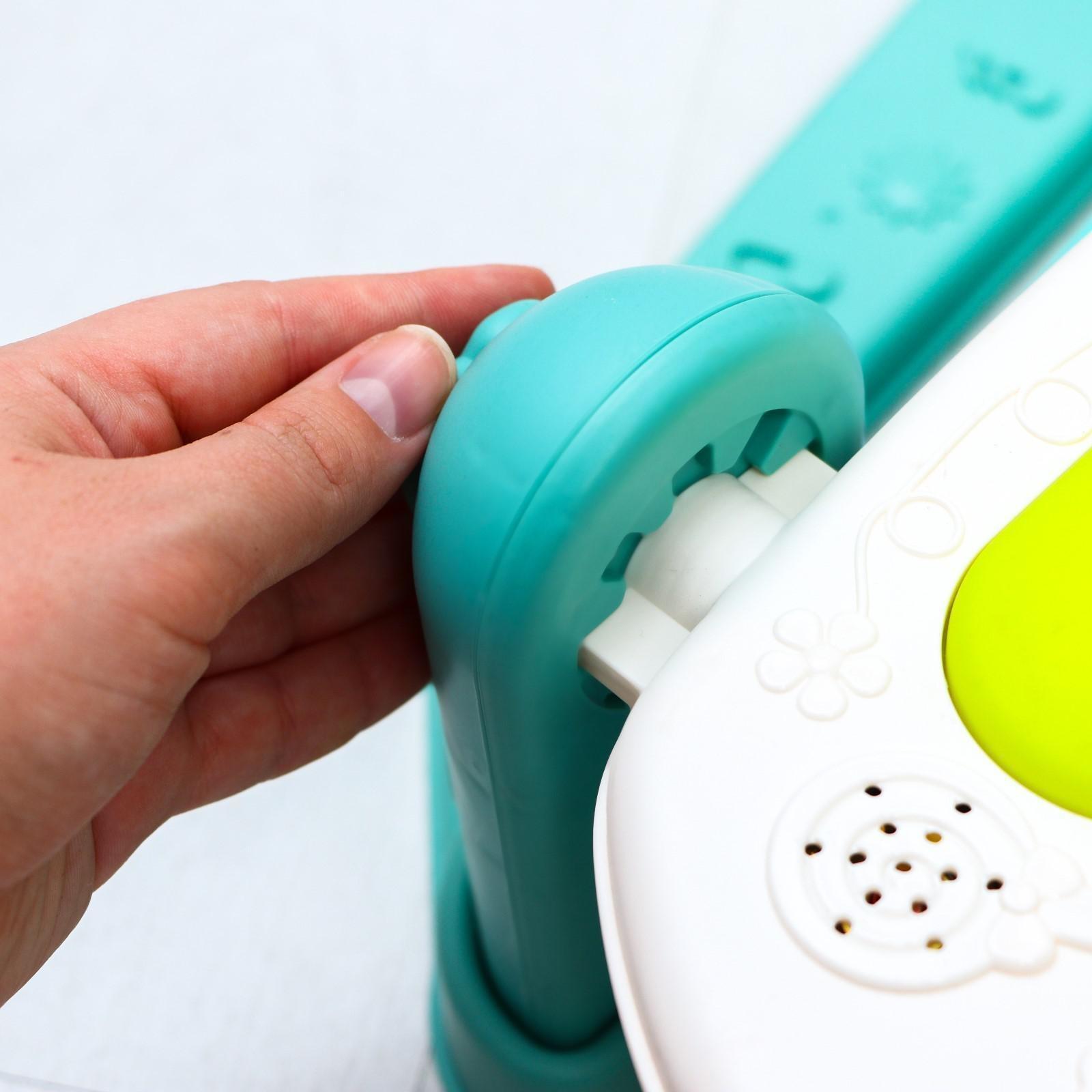 Развивающий коврик «Пляж», с пианино, голубой