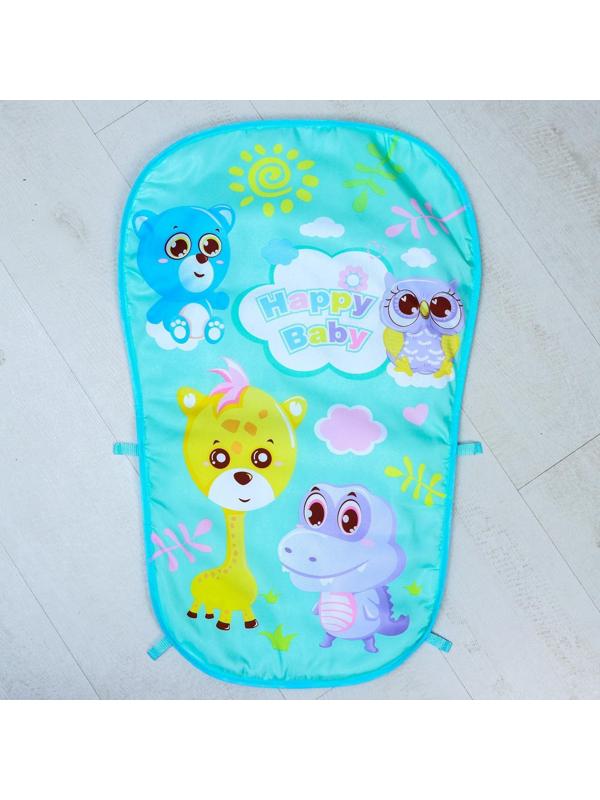 Развивающий коврик «Счастливые малыши», с пианино, голубой