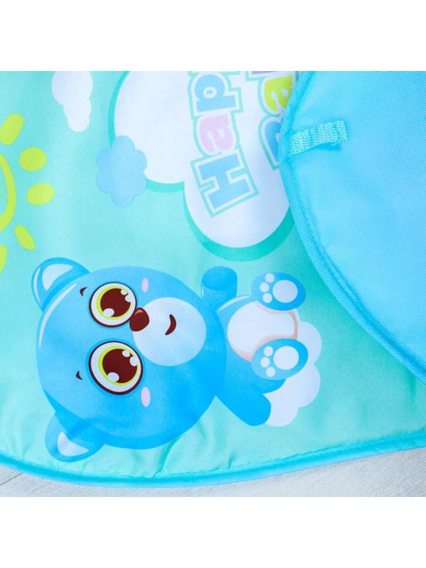 Развивающий коврик «Счастливые малыши», с пианино, голубой