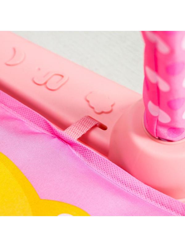 Развивающий коврик «Счастливые малыши», с пианино, розовый