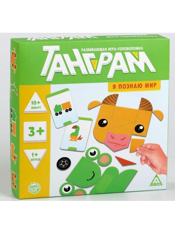 Развивающая игра-головоломка «Танграм. Я познаю мир», 3+