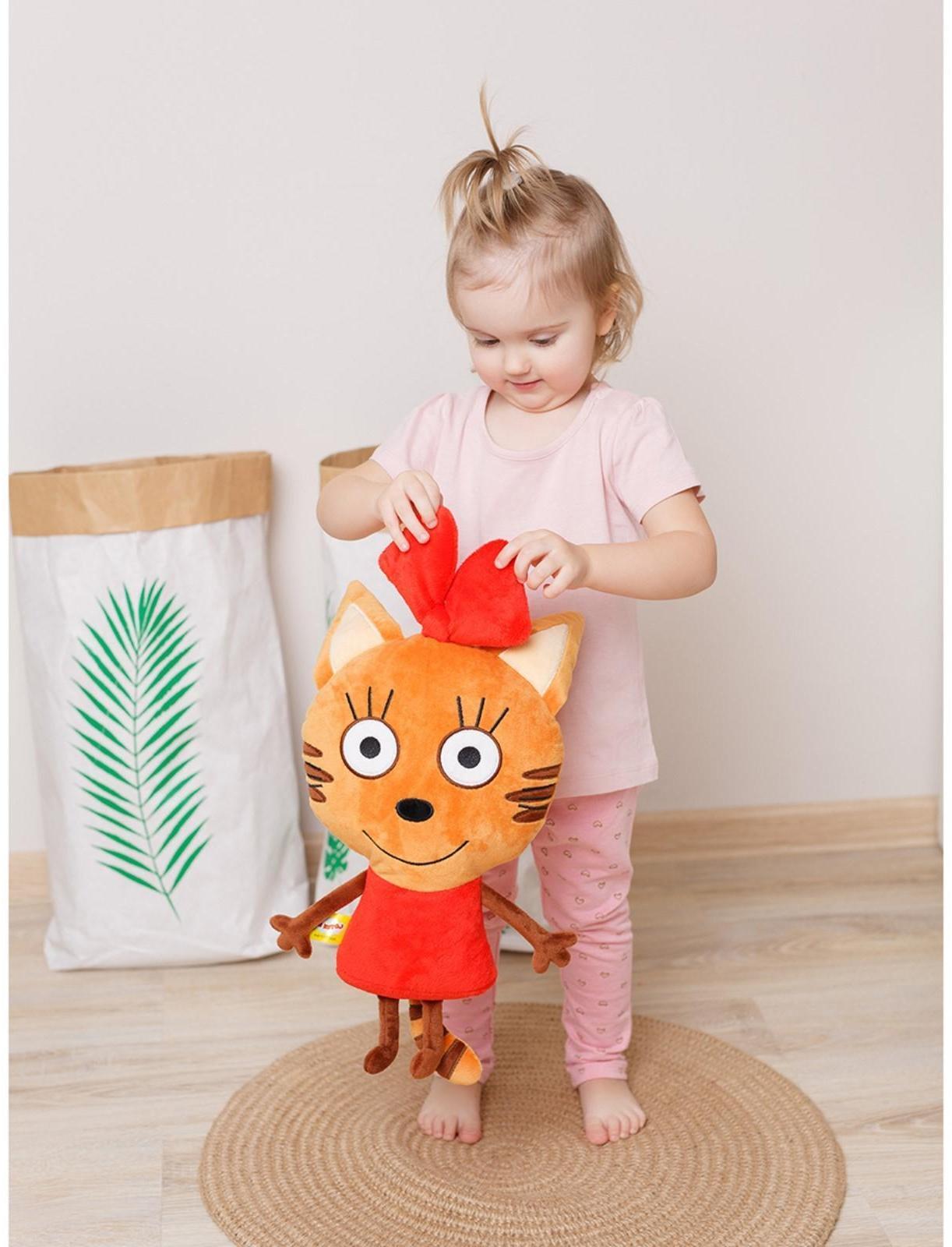 Игрушка-подушка «Карамелька», Три кота