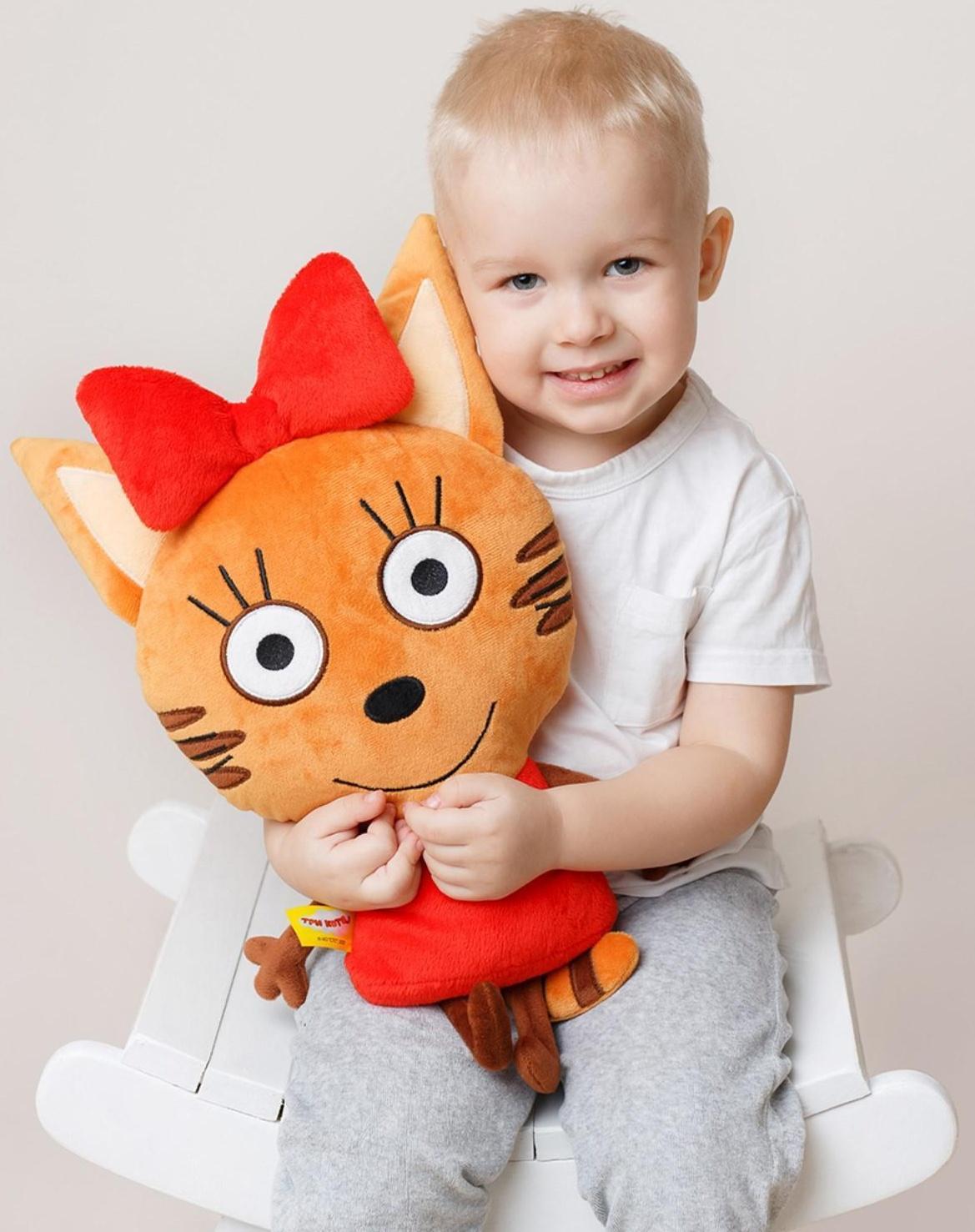 Игрушка-подушка «Карамелька», Три кота