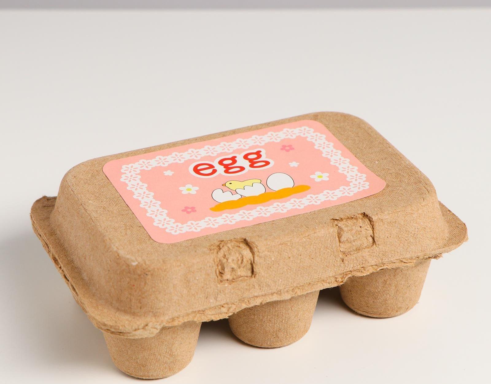 Детский игровой набор «Яйца» 16,2×11×5 см