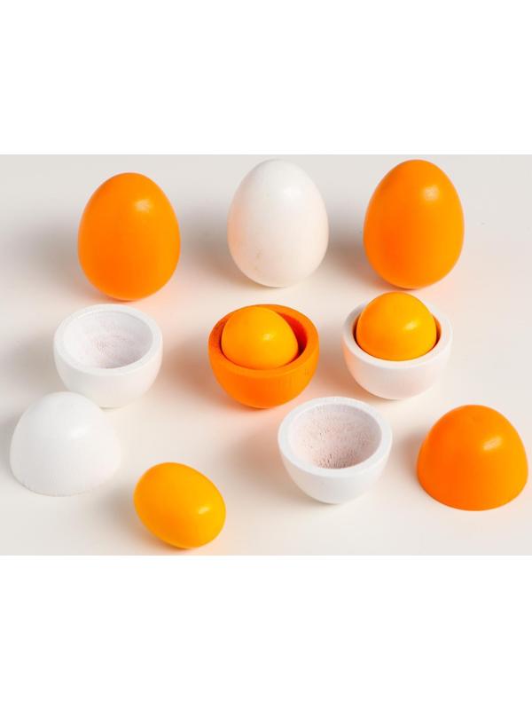 Детский игровой набор «Яйца» 16,2×11×5 см