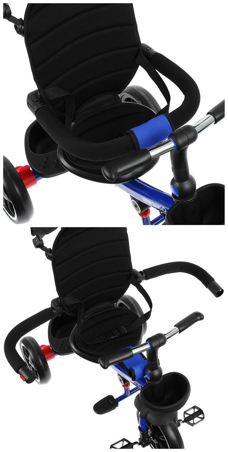 Велосипед трехколесный Micio Veloce +, колёса EVA 10