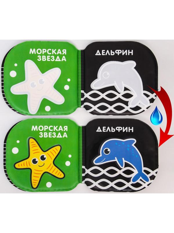 Книжка - раскраска для игры в ванне «Подводный мир» по методике Гленна Домана