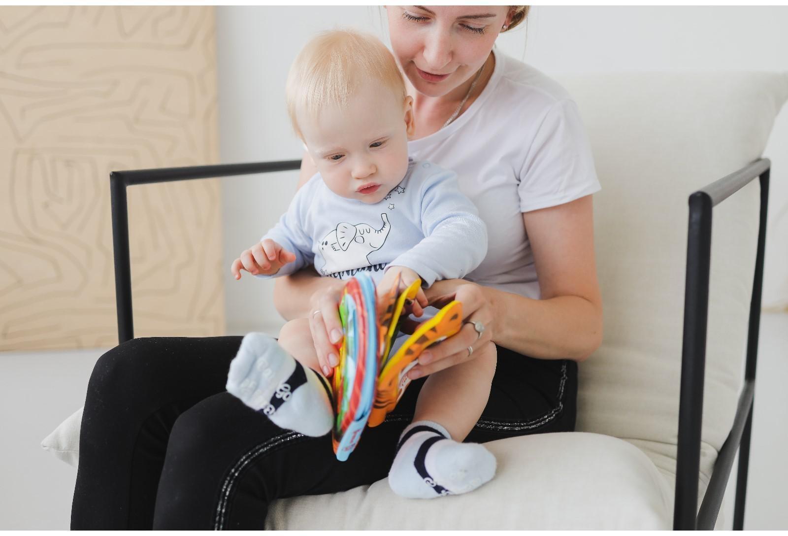 Книжка для игры в ванне «Овощи и фрукты», виды МИКС