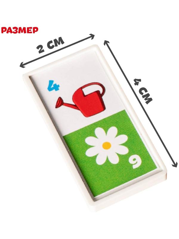 Домино «Логопедическое: звуки Р, Л», пластик