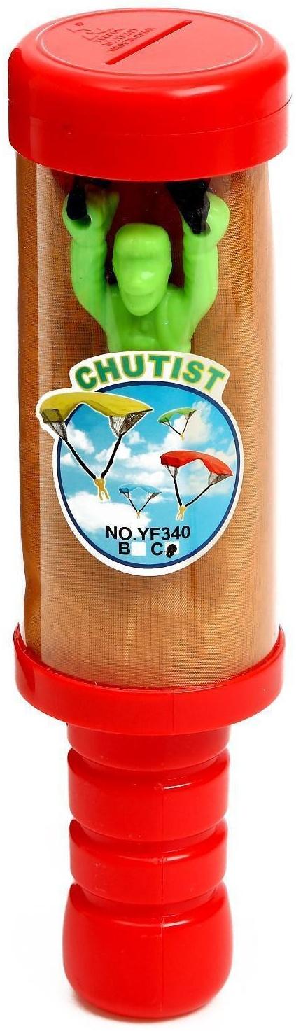 Фигурка солдатика «Парашютист», с запуском, МИКС