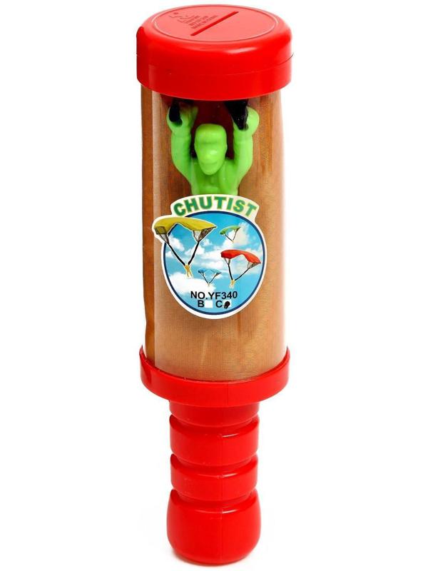 Фигурка солдатика «Парашютист», с запуском, МИКС