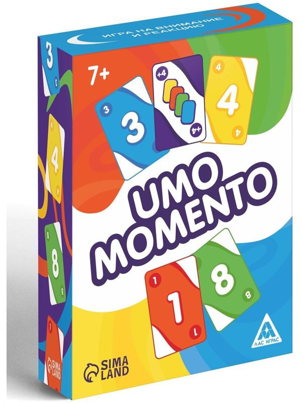 Игра «UMO MOMENTO», 108 карт, 7+