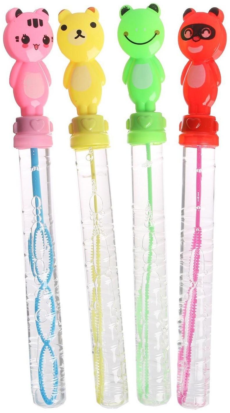 Мыльные пузыри «Животные» 26×3×2 см, МИКС