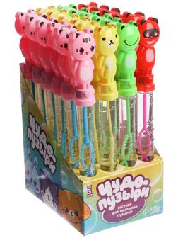 Мыльные пузыри «Животные» 26×3×2 см, МИКС