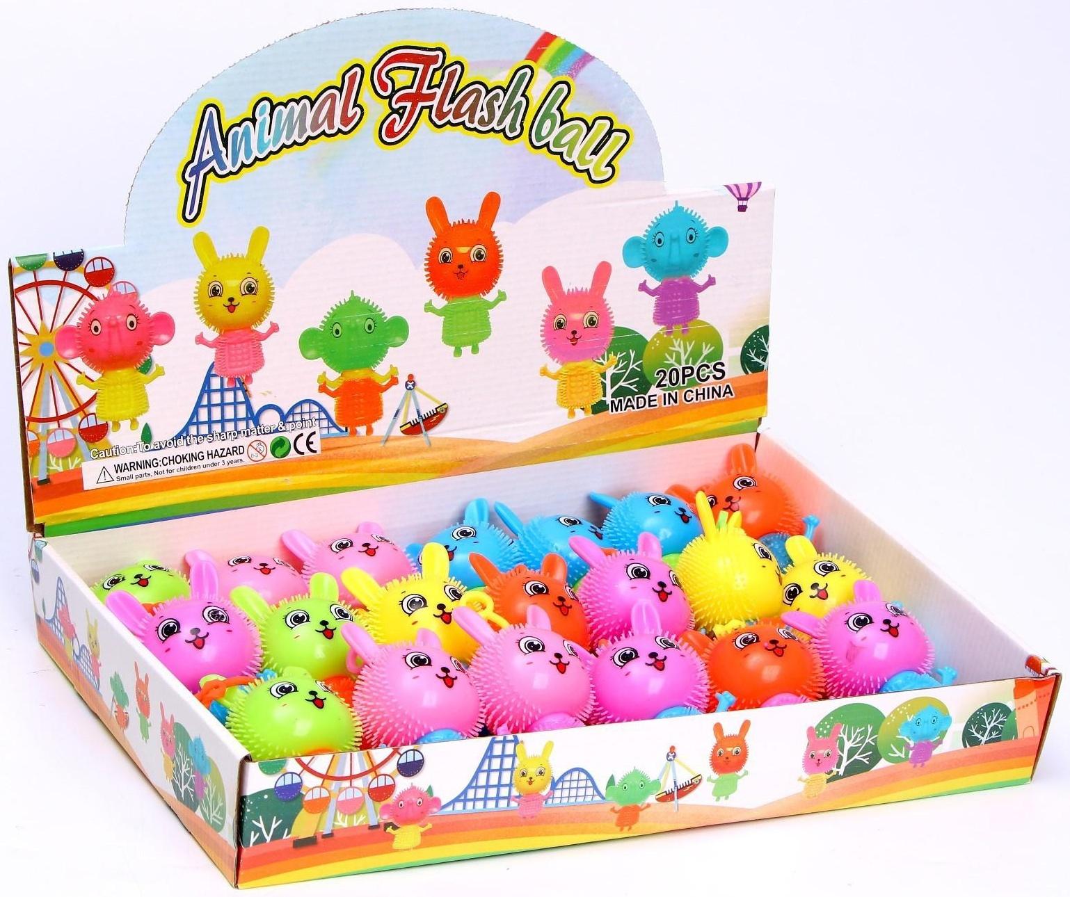 Ёжка «Зайка» световой, цвета МИКС