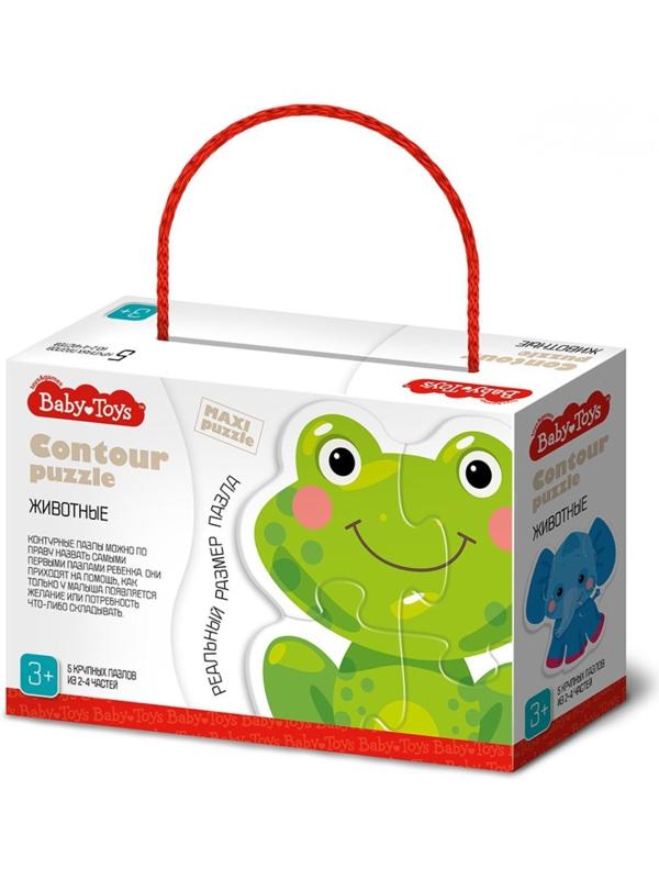 Пазлы контурные «Животные»