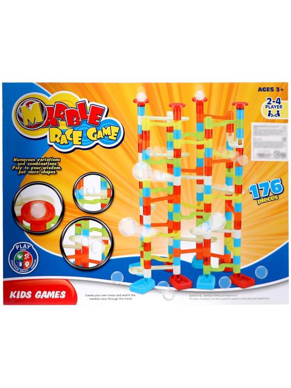 Конструктор «Трубчатые лабиринты», 176 элементов