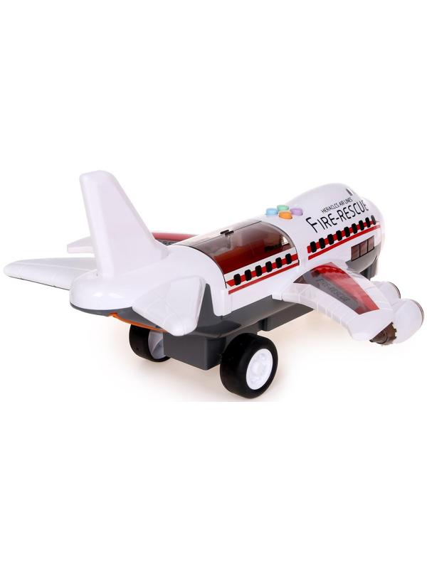 Парковка «Пожарный самолет», с машинками, световые и звуковые эффекты