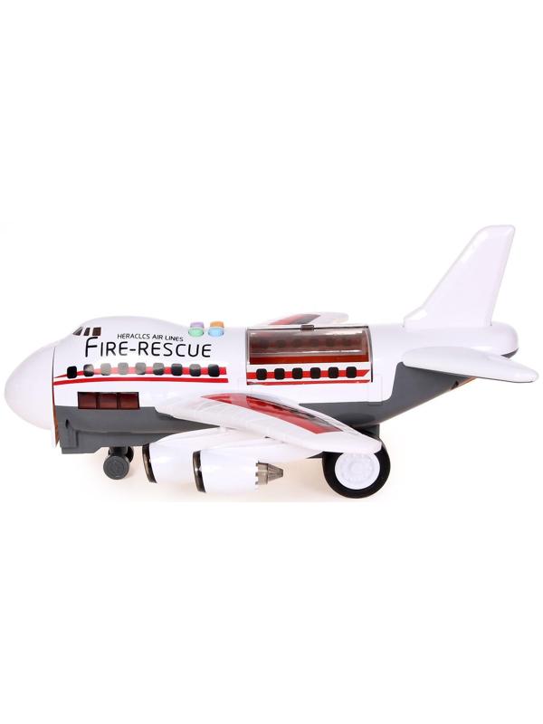 Парковка «Пожарный самолет», с машинками, световые и звуковые эффекты