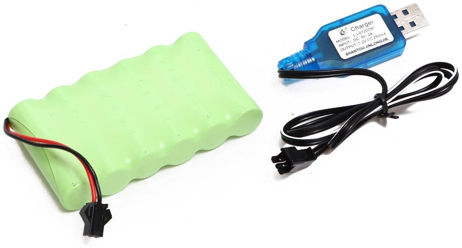 Танк радиоуправляемый «Защитник», с аккумулятором, световые и звуковые эффекты, цвет зелёный