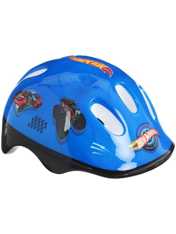 Роликовые коньки Hot Wheels, PU колёса со светом, в комплекте с защитой и шлемом, размер XS (26-29)