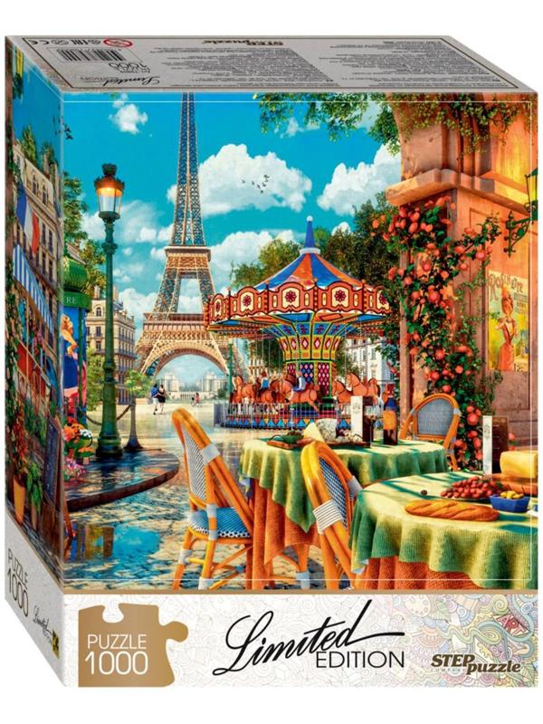 Пазл «Кафе в Париже», limited edition, 1000 элементов