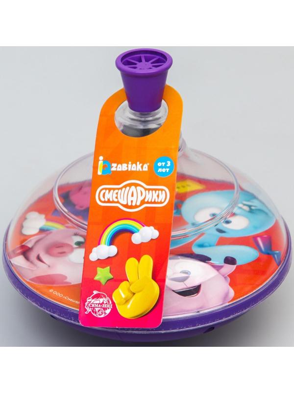 Юла прозрачная «Смешарики»