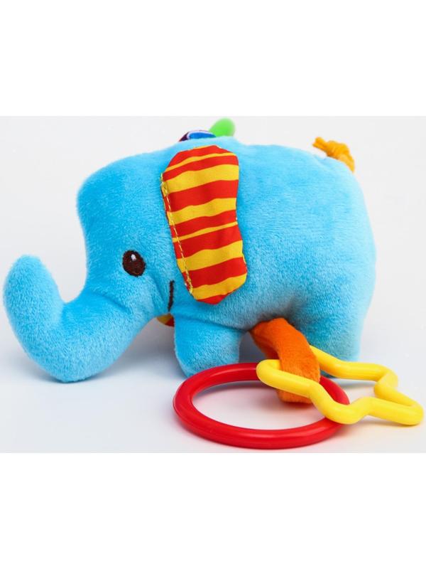 Подвеска мягкая «Яркие друзья», с развивающими элементами, 25 см, виды МИКС