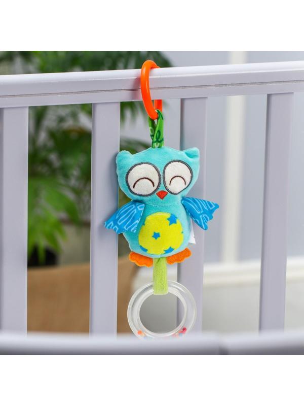 Подвеска мягкая «Яркие друзья», с развивающими элементами, 25 см, виды МИКС