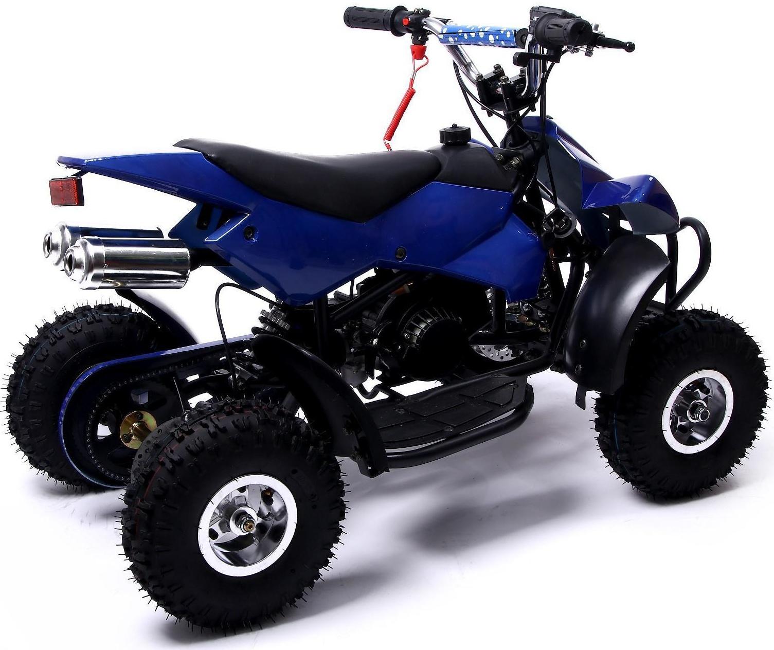 Квадроцикл бензиновый ATV R4.35 - 49cc, цвет синий