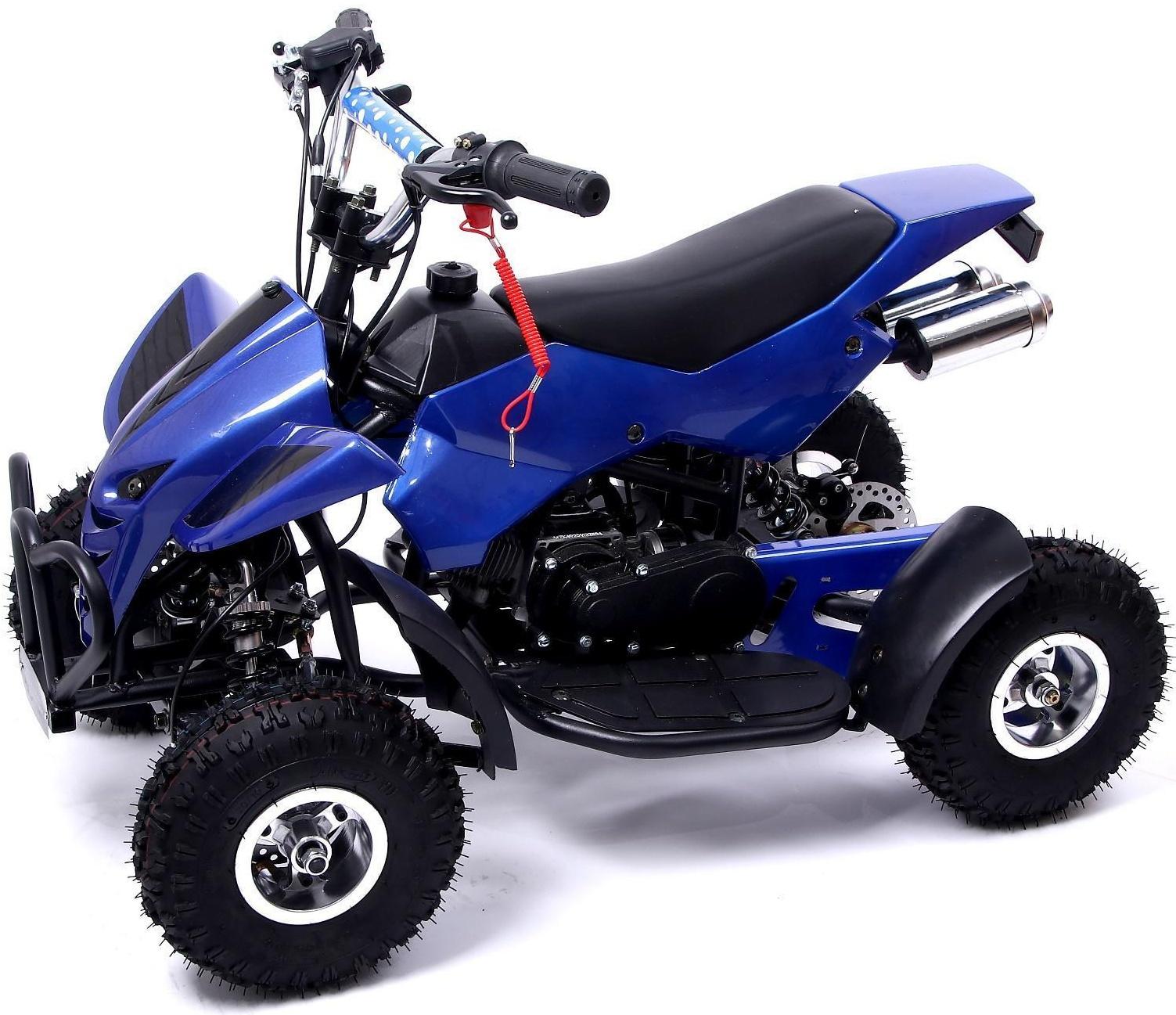 Квадроцикл бензиновый ATV R4.35 - 49cc, цвет синий