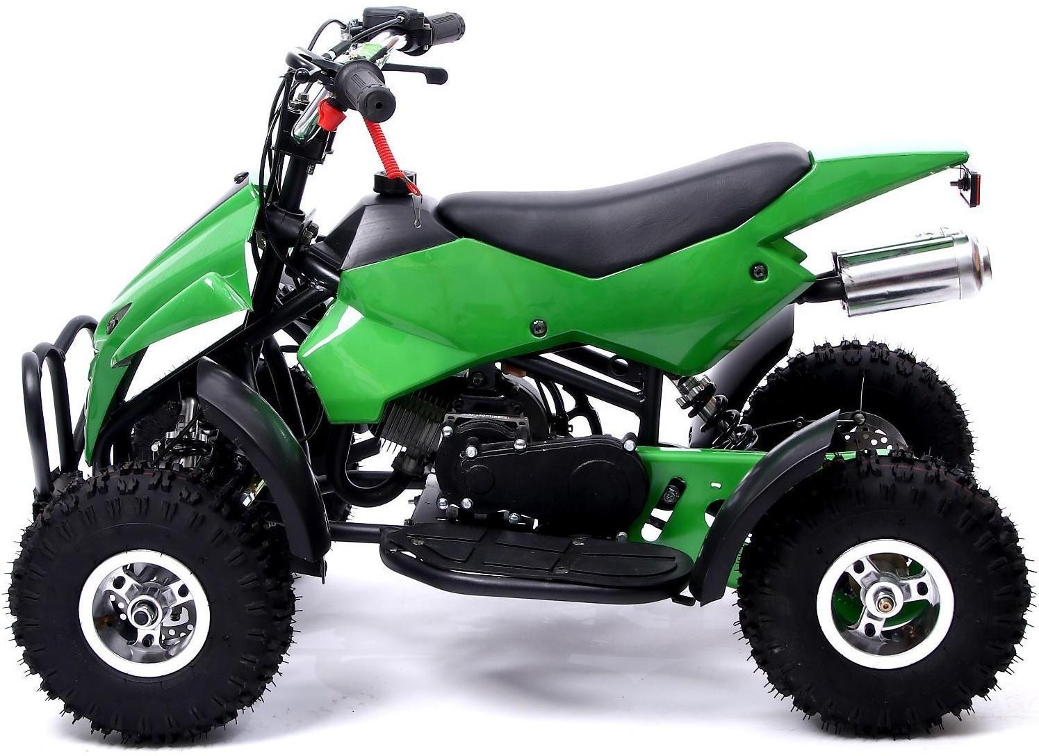 Квадроцикл бензиновый ATV R4.35 - 49cc, цвет зелёный