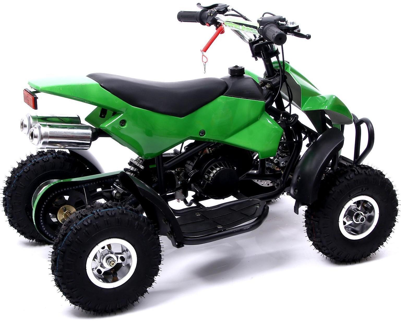 Квадроцикл бензиновый ATV R4.35 - 49cc, цвет зелёный