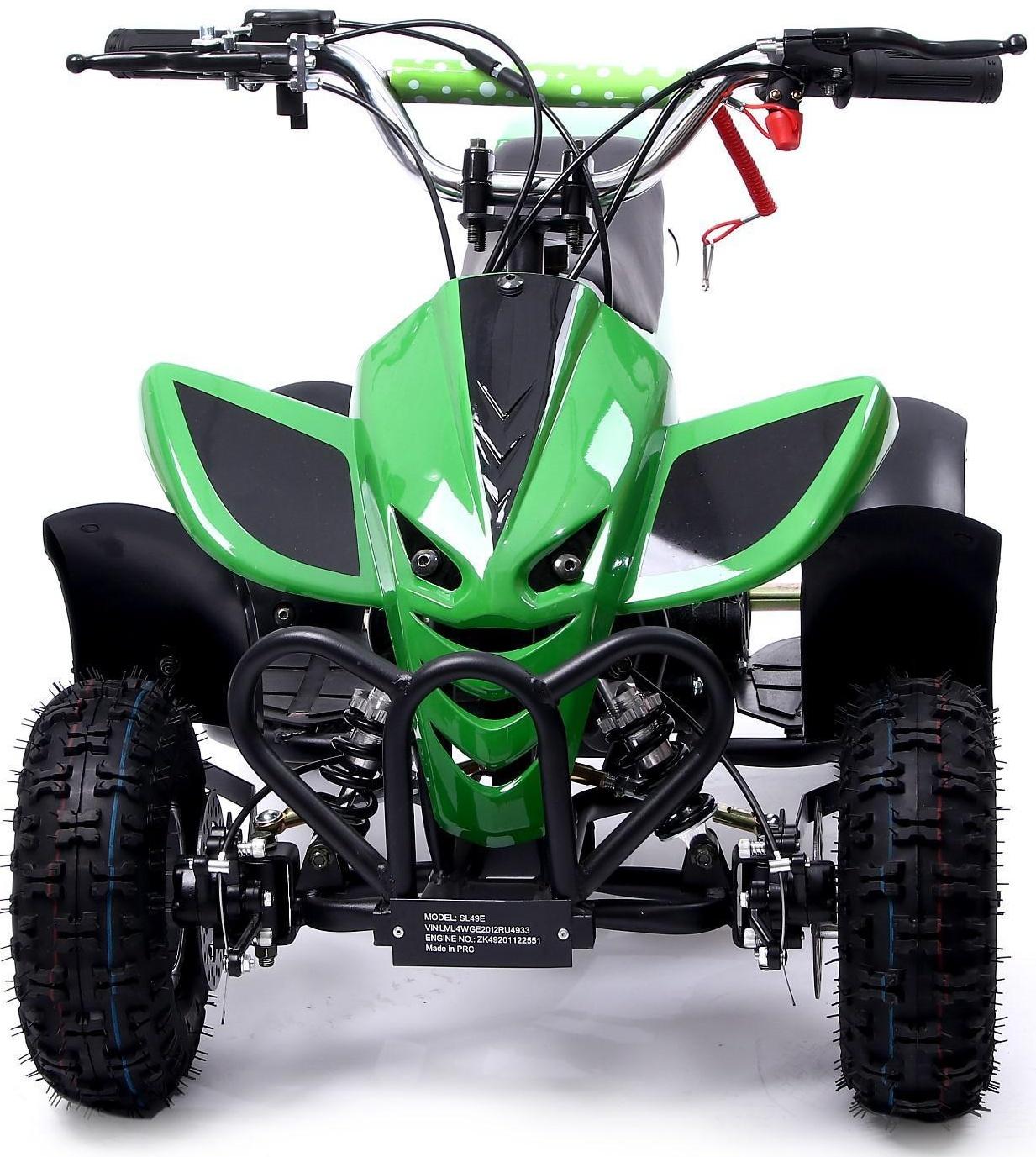 Квадроцикл бензиновый ATV R4.35 - 49cc, цвет зелёный
