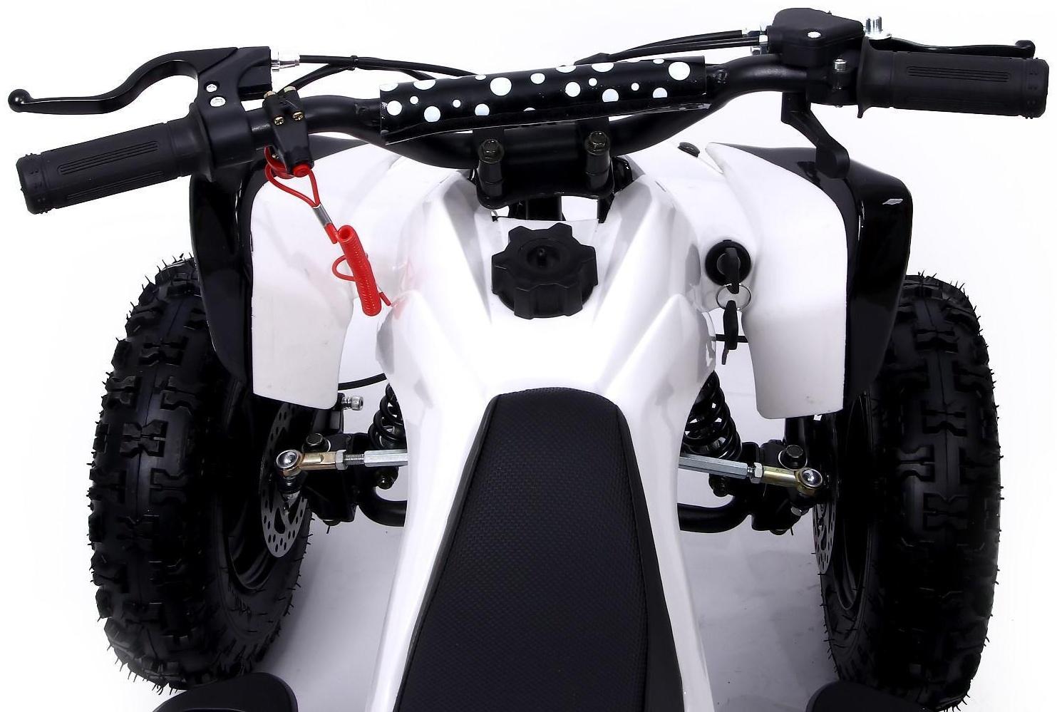 Квадроцикл бензиновый ATV R6.40 - 49cc, цвет белый