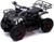 Квадроцикл бензиновый ATV G6.40 - 49cc, цвет чёрный карбон