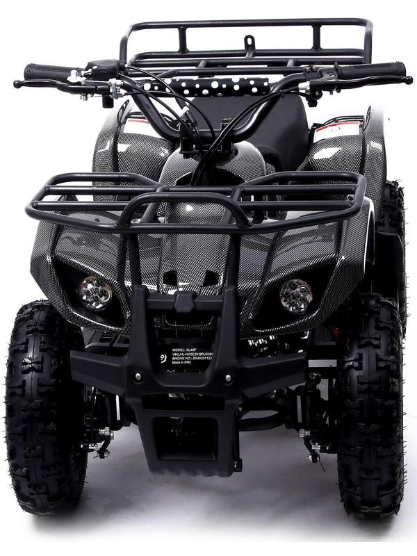 Квадроцикл бензиновый ATV G6.40 - 49cc, цвет чёрный карбон
