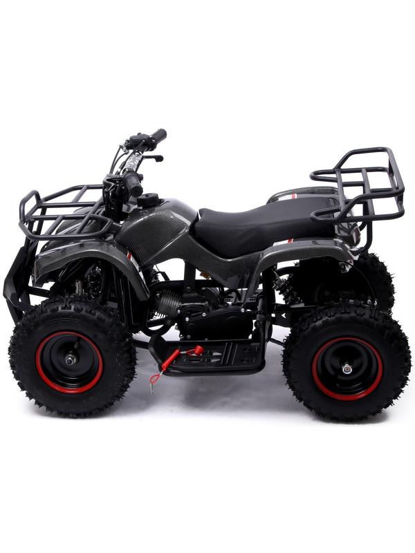 Квадроцикл бензиновый ATV G6.40 - 49cc, цвет чёрный карбон