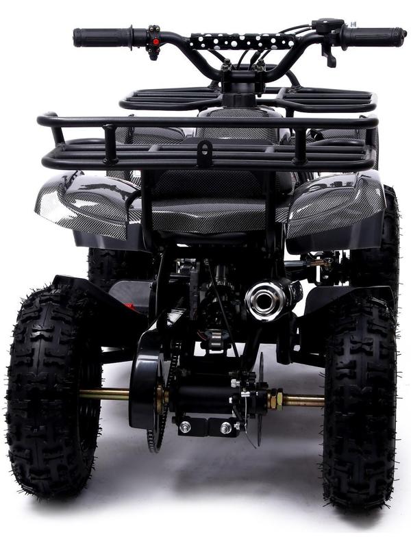 Квадроцикл бензиновый ATV G6.40 - 49cc, цвет чёрный карбон