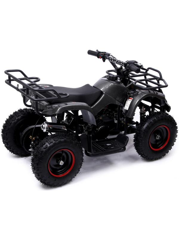 Квадроцикл бензиновый ATV G6.40 - 49cc, цвет чёрный карбон